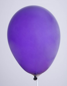 Decorative Purple Crystal balloons 5 